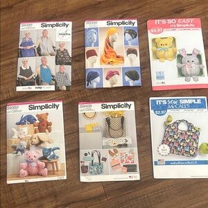 Simplicity Adaptive Clothing Patterns - Blue and Black Designs